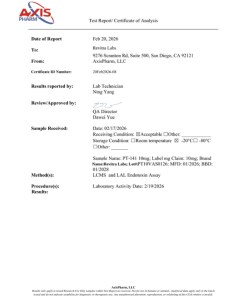 PT-141 10mg COA